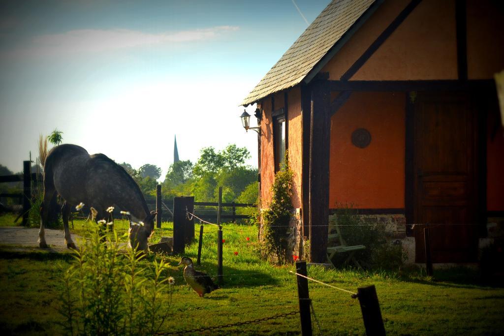 Bed and Breakfast Au Mesnil Le Bas Bray Bures-en-Bray Zewnętrze zdjęcie